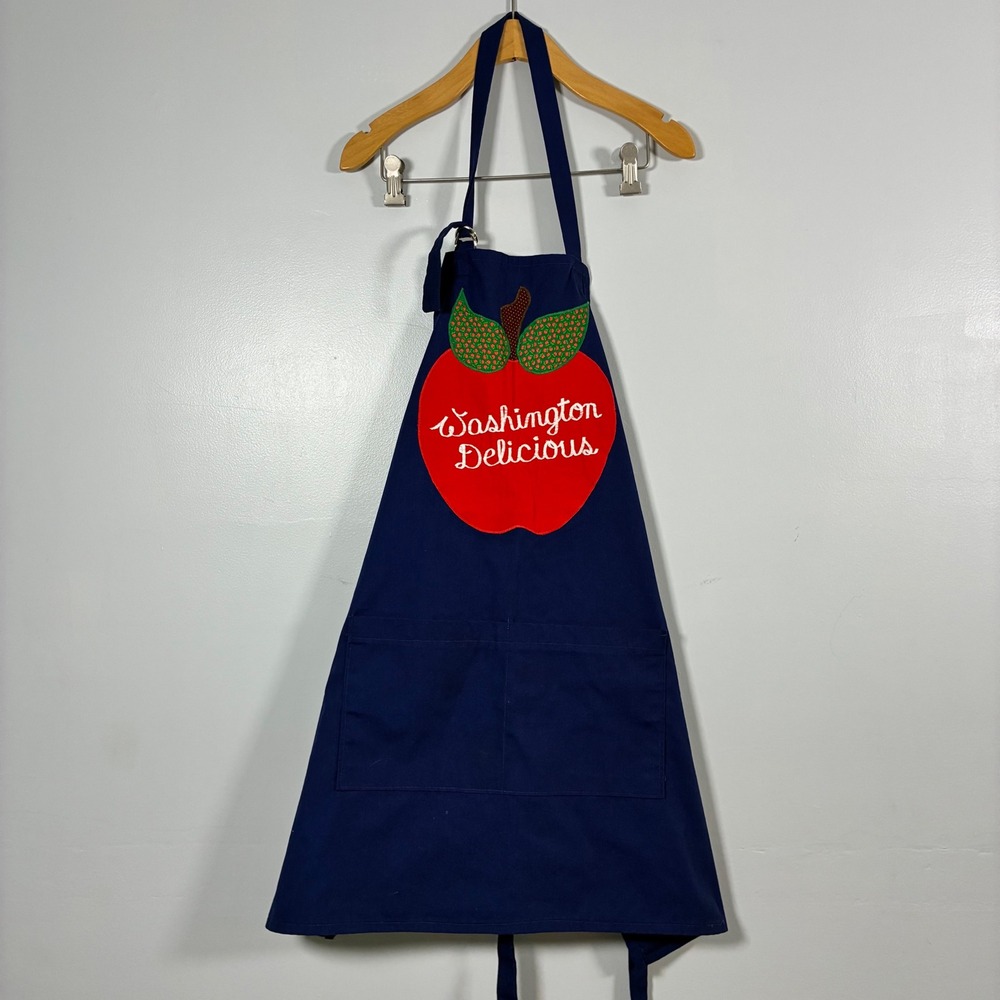 J. Nicoll Designs Apron Washington Delicious Apple Farmhouse Country Cottage